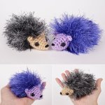 (image for) Fuzzy Hedgehog DONATIONWARE crochet pattern