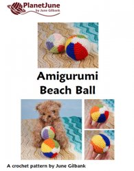 (image for) Amigurumi Beach Ball DONATIONWARE crochet pattern