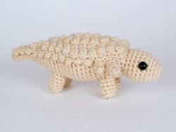 (image for) Panoplosaurus amigurumi dinosaur EXPANSION PACK crochet pattern