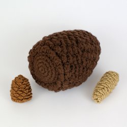 (image for) Giant Pine Cone EXPANSION PACK crochet pattern
