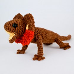 Frilled Lizard EXPANSION PACK crochet pattern