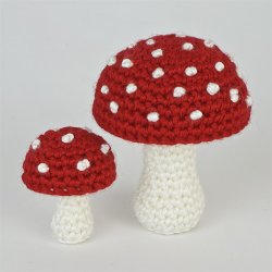 (image for) Mushroom Variations EXPANSION PACK crochet pattern