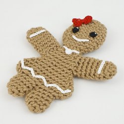 (image for) Gingerbread Girl EXPANSION PACK crochet pattern