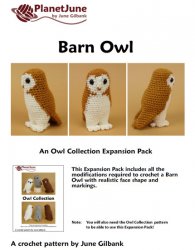 (image for) Barn Owl EXPANSION PACK crochet pattern
