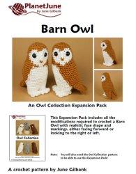 (image for) Barn Owl EXPANSION PACK crochet pattern