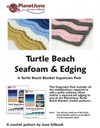 (image for) Turtle Beach Seafoam and Edging EXPANSION PACK crochet pattern