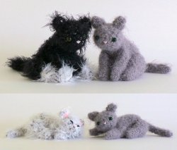 (image for) Fuzzy Friends CUSTOM SET (pick any 3) crochet patterns