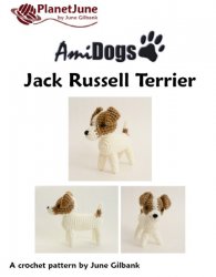 (image for) AmiDogs Jack Russell Terrier amigurumi crochet pattern