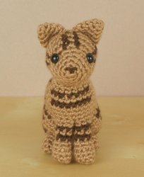 (image for) AmiCats Tabby Cat amigurumi crochet pattern