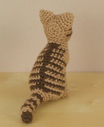 (image for) AmiCats Tabby Cat amigurumi crochet pattern
