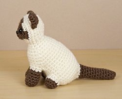 (image for) AmiCats Himalayan Cat amigurumi crochet pattern