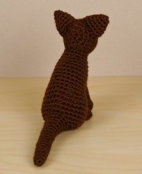(image for) AmiCats Burmese Cat amigurumi crochet pattern