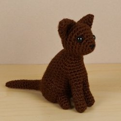 (image for) AmiCats Burmese Cat amigurumi crochet pattern