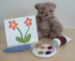 (image for) Ami Paint Set amigurumi crochet pattern