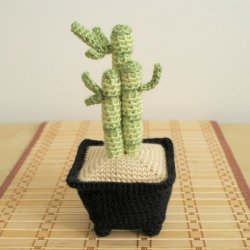 (image for) Lucky Bamboo crochet pattern