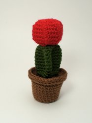 (image for) Cactus Collection 1: FOUR realistic crochet patterns