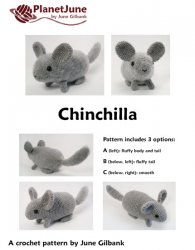 (image for) Chinchilla amigurumi crochet pattern