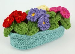 (image for) Primroses crochet pattern