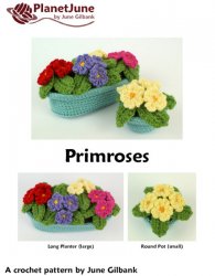 (image for) Primroses crochet pattern