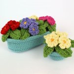 (image for) Primroses crochet pattern