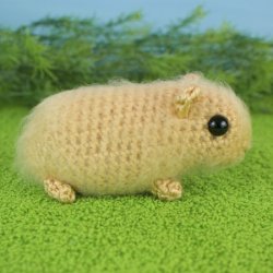 (image for) Baby Guinea Pigs - four amigurumi crochet patterns