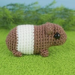 (image for) Baby Guinea Pigs - four amigurumi crochet patterns
