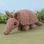 (image for) Armadillo amigurumi crochet pattern