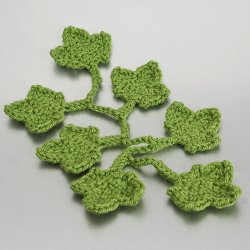 (image for) Christmas Decor Set 3: Ivy & Bow crochet patterns