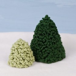 (image for) Christmas Trees Set 2 crochet pattern