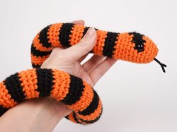 (image for) Snake Collection - FOUR amigurumi crochet patterns