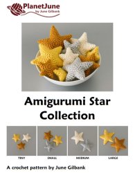 (image for) Amigurumi Star Collection: FOUR crochet patterns