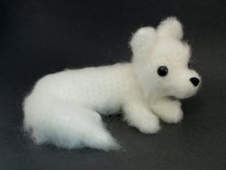 (image for) Red, Arctic & Fennec Foxes: THREE amigurumi crochet patterns