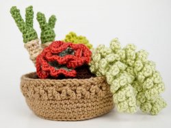 (image for) Succulent Collections 3 and 4 - EIGHT crochet patterns