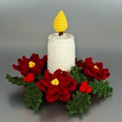 (image for) Christmas Decor Sets 1-4: EIGHT seasonal crochet patterns