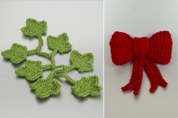 (image for) Christmas Decor Sets 1-4: EIGHT seasonal crochet patterns