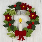 (image for) Christmas Decor Sets 1-4: EIGHT seasonal crochet patterns