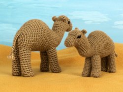 (image for) Camel amigurumi crochet pattern