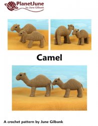 (image for) Camel amigurumi crochet pattern