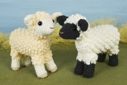 (image for) Farmyard Sheep amigurumi crochet pattern