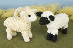 (image for) Farmyard Sheep amigurumi crochet pattern