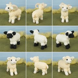 (image for) Farmyard Sheep amigurumi crochet pattern