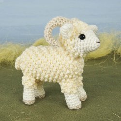 (image for) Farmyard Sheep amigurumi crochet pattern