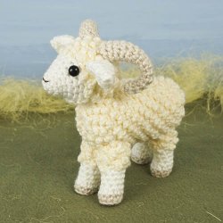 (image for) Farmyard Sheep amigurumi crochet pattern