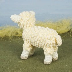 (image for) Farmyard Sheep amigurumi crochet pattern