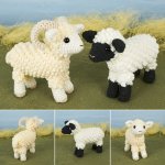 (image for) Farmyard Sheep amigurumi crochet pattern