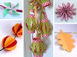 (image for) Paper Chains & Garlands - a Papercraft ebook by June Gilbank