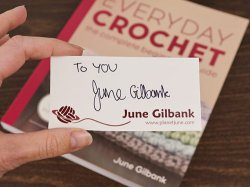 (image for) Personalized Author-Signed Bookplate, signed by June Gilbank