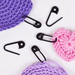 (image for) Stitch Markers for Crochet (Set of 5)