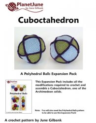 (image for) Polyhedral Balls & Cuboctahedron - SIX crochet patterns