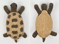 (image for) Tortoise & Simple-Shell Tortoise, Turtle & Terrapin: two amigurumi crochet patterns